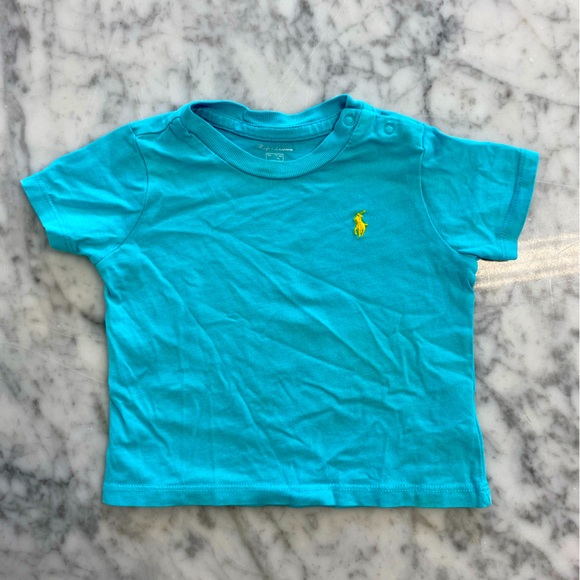 Turquoise Crewneck Tee - Picture 1 of 3